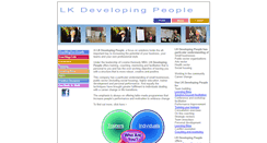 Desktop Screenshot of lkdevelopingpeople.co.uk